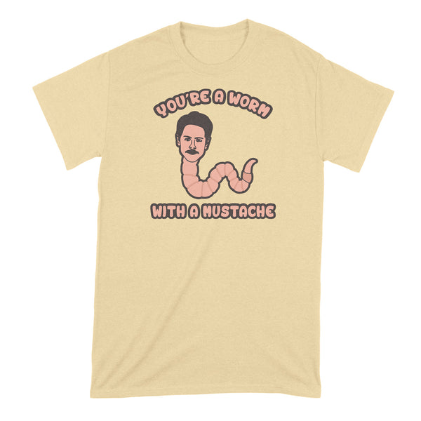 You’re a Worm with a Mustache Shirt Scandoval Tshirt James Kennedy Tom Sandoval