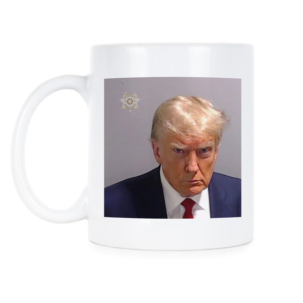 Trump Mugshot Mug Donald Mug Shot Coffee Cup Fulton County Atlanta Mugs