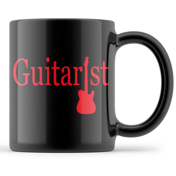 Guitarist Black Mug