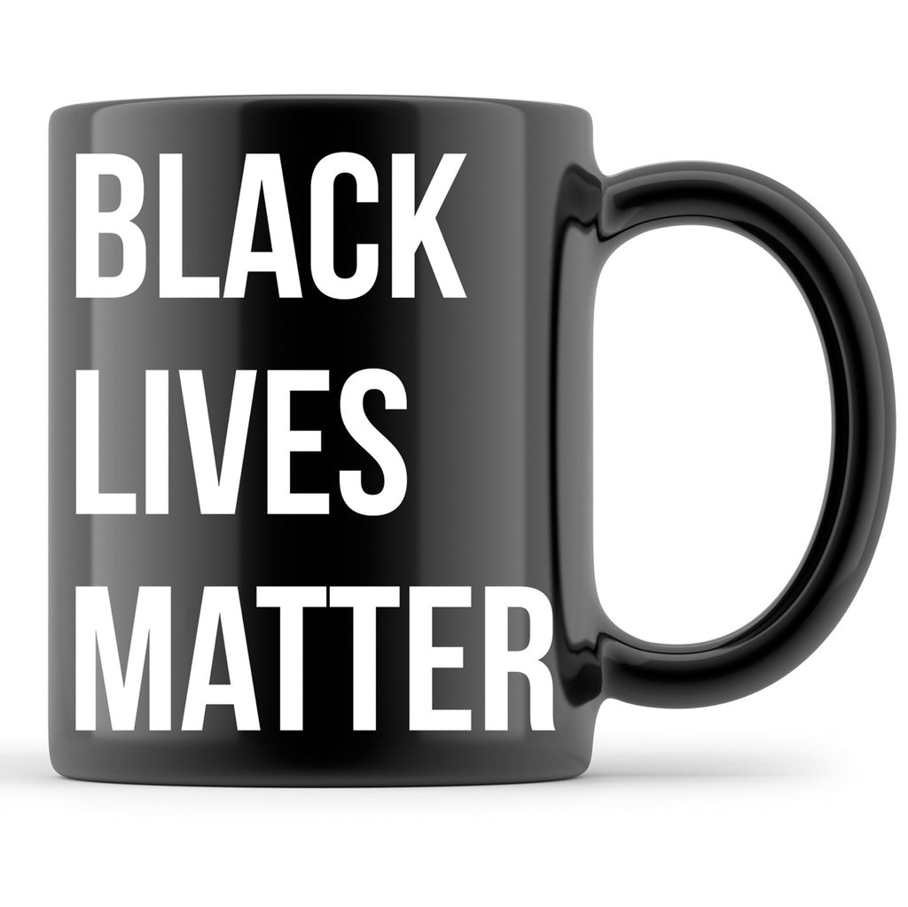 Black Lives Matter Mug BLM Coffee Mugs Black Activist Cup Social Justice Gift