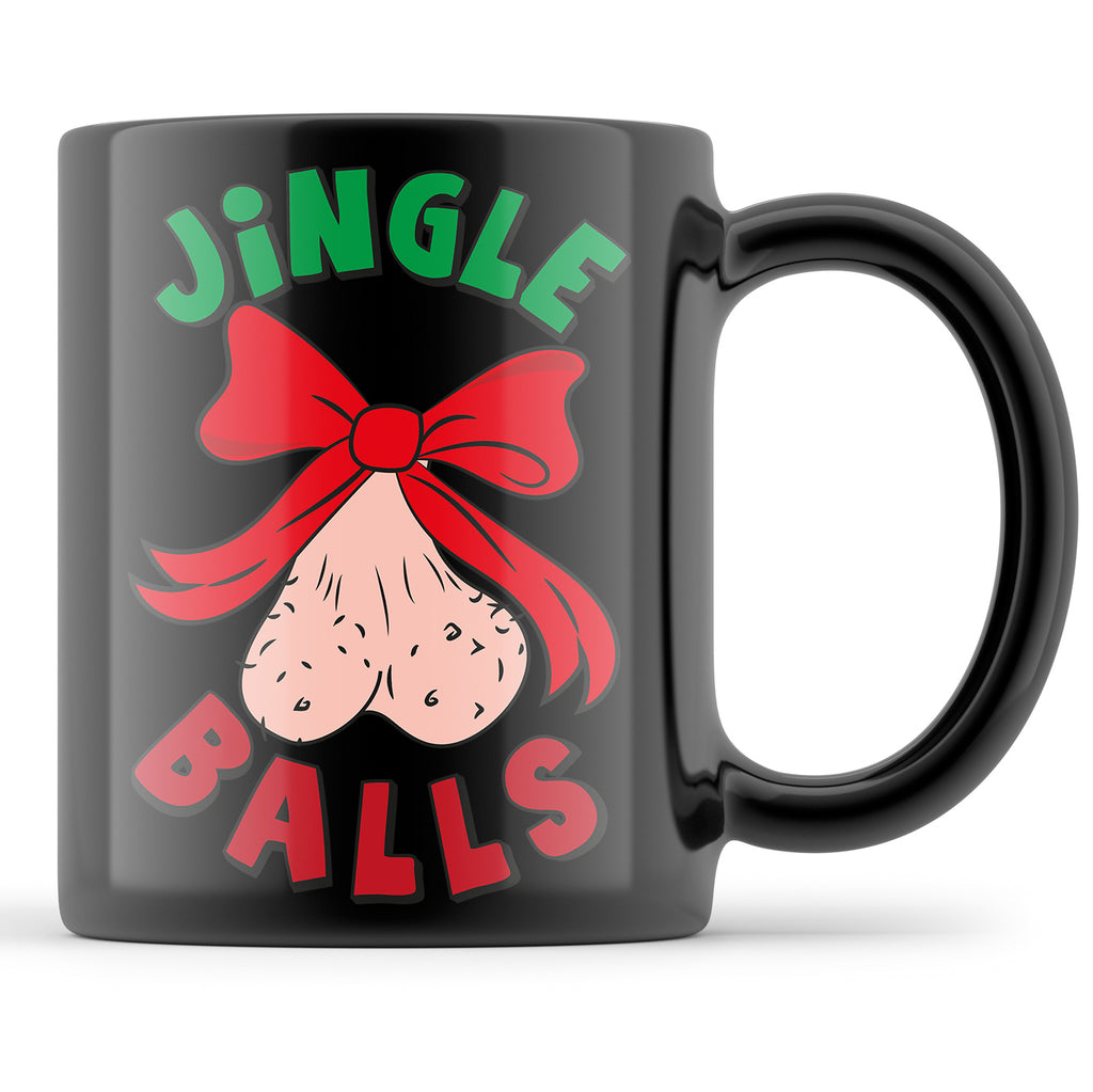 Jingle Balls Gag Mug Jingle Balls Mugs Mature Christmas Coffee Cups