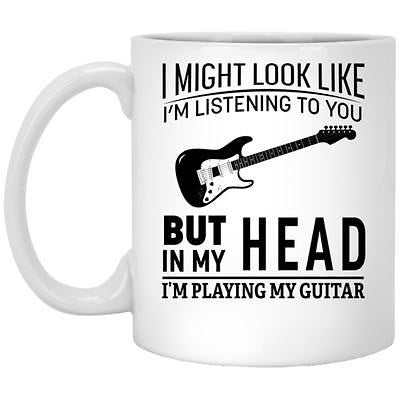 I'm Playing My Guitar Mug Unique Gift for Musician or Music Lover