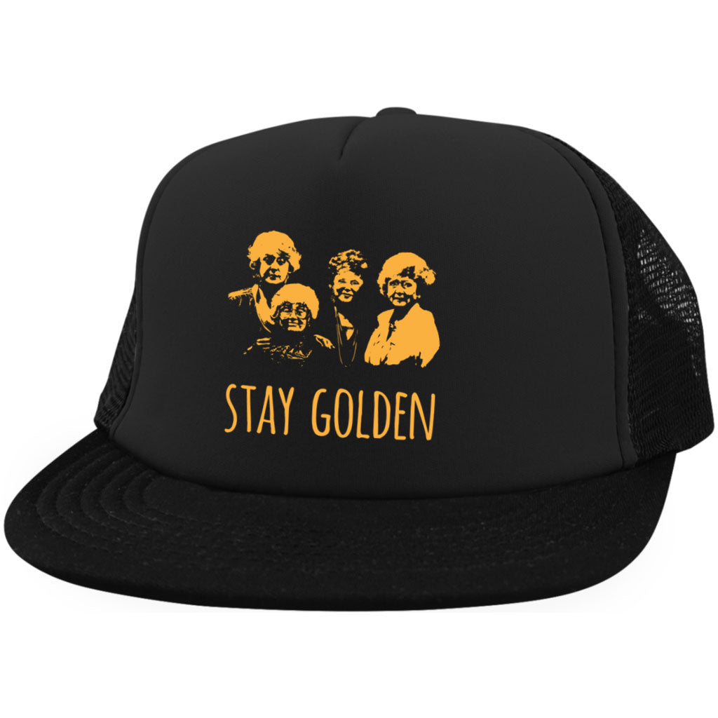 Stay Golden Hat Golden Girl Girls Hat
