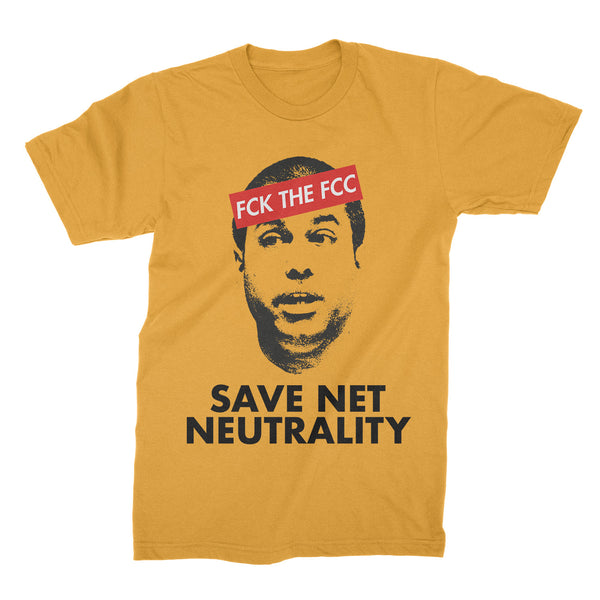 FCK THE FCC T-Shirt Save Net Neutrality Shirt Keep The Internet Free Tee Anti Ajit Pai