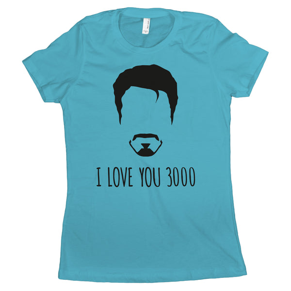 I Love You 3000 Shirt Women Tony Stark Shirt Women
