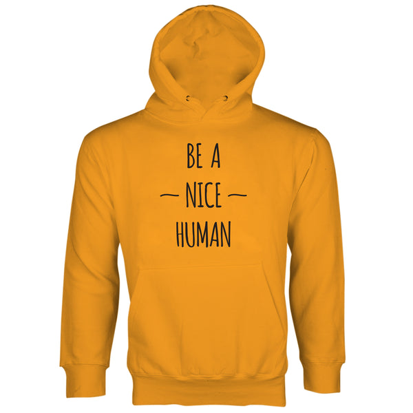 Be A Nice Human Hoodie Be Kind Hoodie Kindness Hoodie