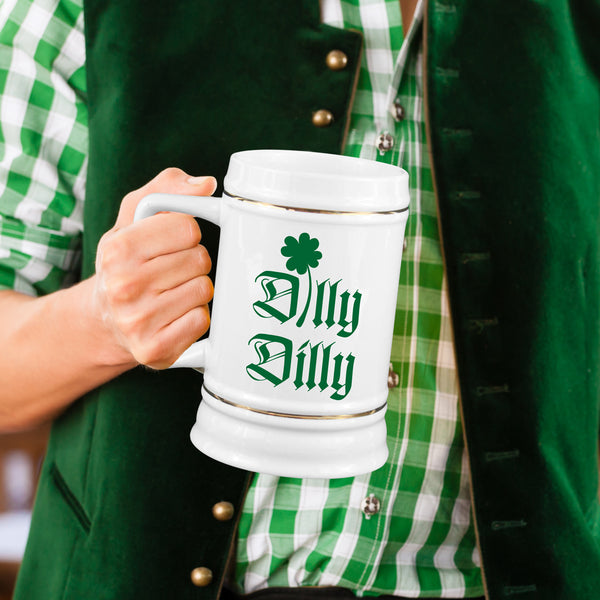 St Patricks Day Dilly Dilly Stein St Paddys Dilly Dilly Beer Stein St. Patrick’s Day Beer Steins Irish Drinking Gift