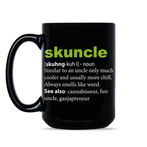 Skuncle Mug Uncle Weed Coffee Mug Skunkle