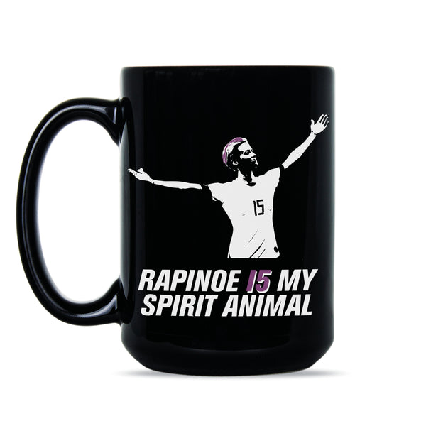 Megan Rapinoe Mug Megan Rapinoe Is My Spirit Animal Coffee Mug