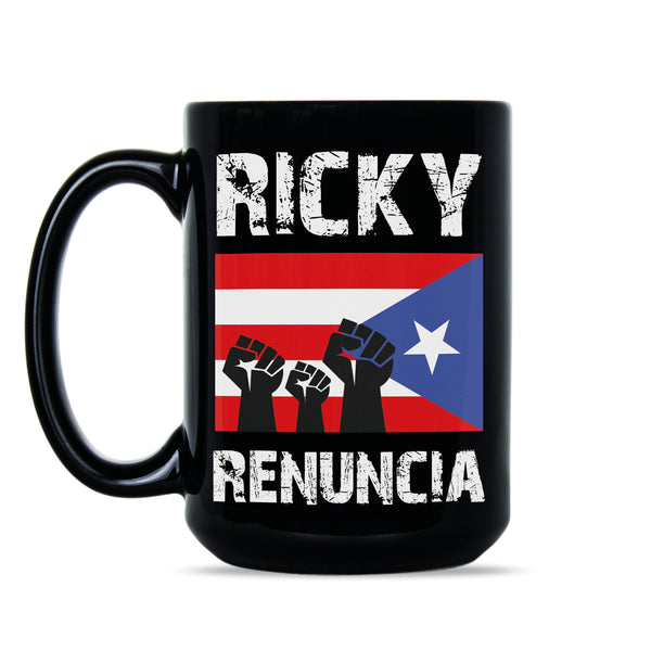 Ricky Renuncia Mug Ricky Resign Resignation Coffee Mug Puerto Rico Mug