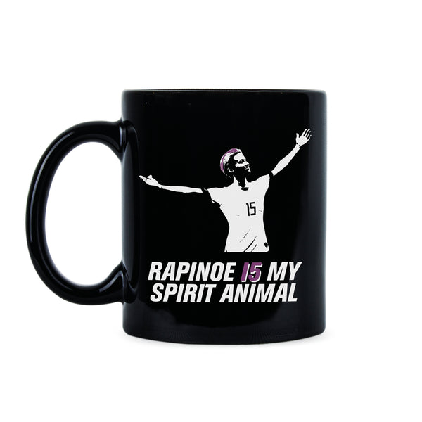Megan Rapinoe Mug Megan Rapinoe Is My Spirit Animal Coffee Mug