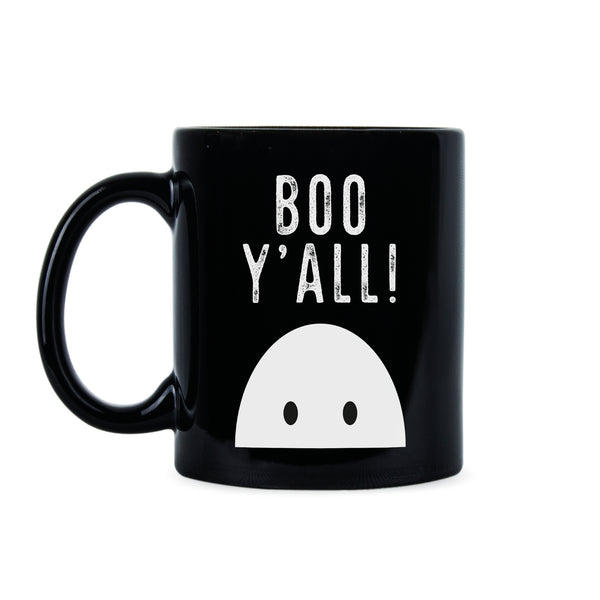Boo Yall Cups Boo Y'all Ghost Halloween Mug