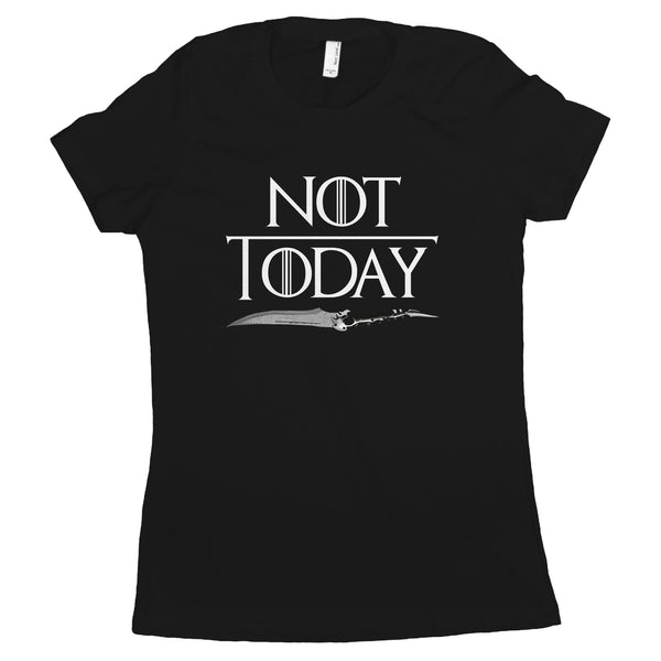 Arya Not Today Tshirt Womens Arya Stark Not Today T Shirts Women