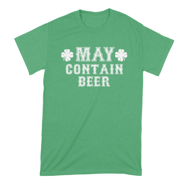 May Contain Beer Shirt Funny St Patricks Day T Shirt