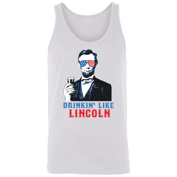 Drinkin Like Lincoln Mens Tank Drinking Like Lincoln Tank