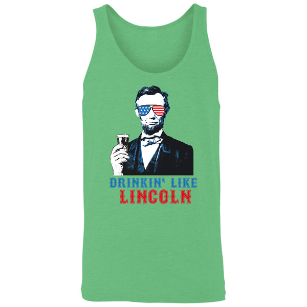 Drinkin Like Lincoln Mens Tank Drinking Like Lincoln Tank