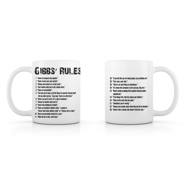 Gibbs Rules Warp Mug