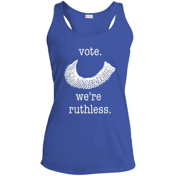 Vote Were Ruthless Tank Top Vote We Are Ruthless Shirt Womens Tanks RBG Ruth Bader Ginsburg