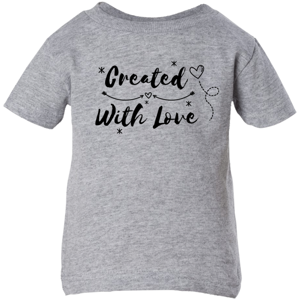 Created With Love Infant Short Sleeve T-shirt