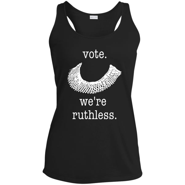 Vote Were Ruthless Tank Top Vote We Are Ruthless Shirt Womens Tanks RBG Ruth Bader Ginsburg