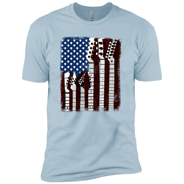 American Flag Guitar Shirt