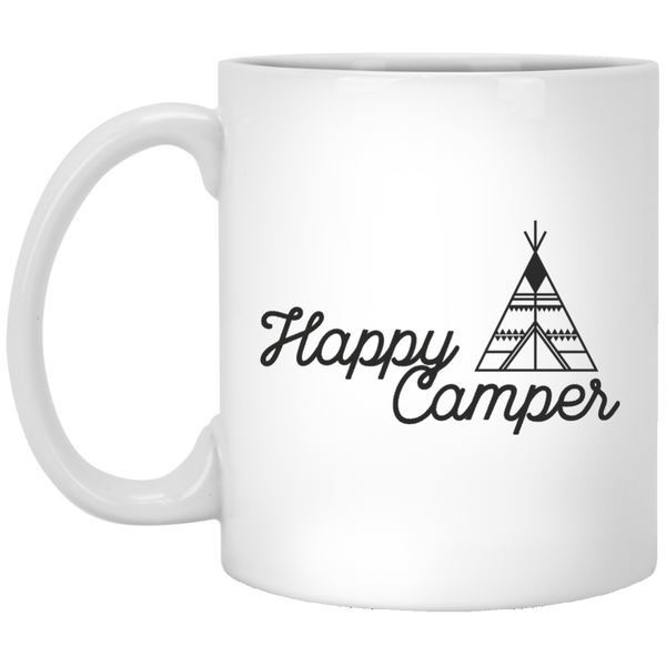 Happy Camper Coffee Mug for the Outdoor Coffee Drinker