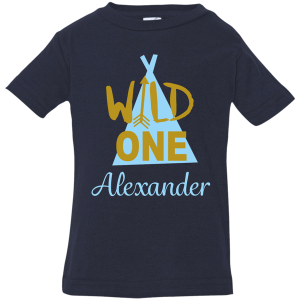 Boy Wild One Infant Gown and Shirt Options