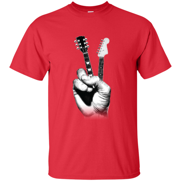 Peace Guitar - Custom Ultra Cotton T-Shirt