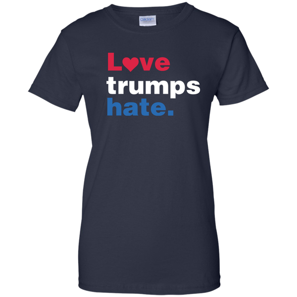 Love Trumps Hate Womens TShirt