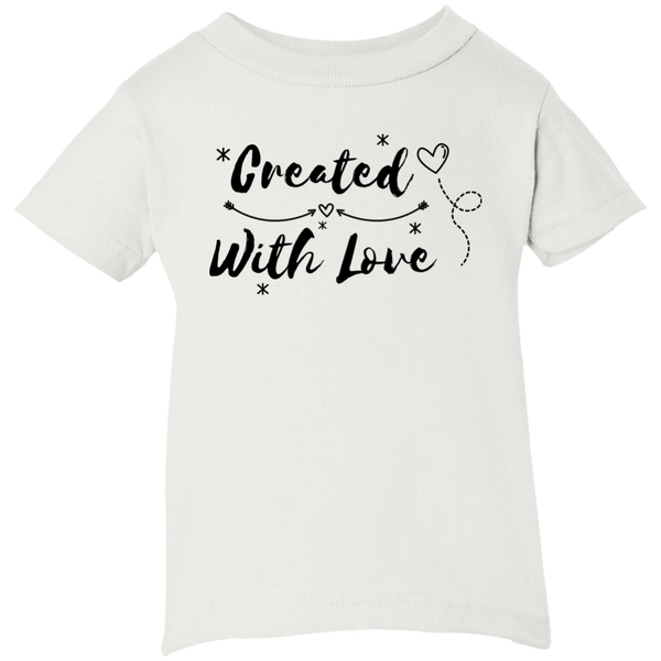 Created With Love Infant Short Sleeve T-shirt