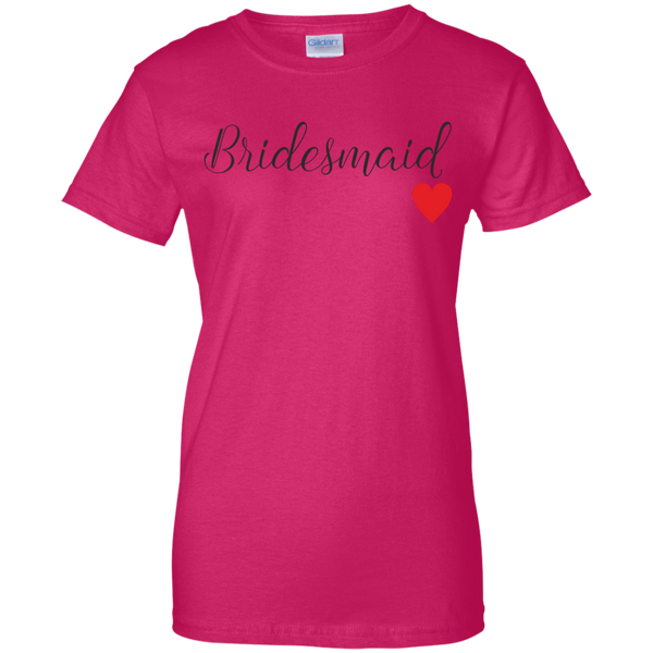 Bridesmaid Tee - Ladies Bridesmaid TShirt - Bridemaid Gifts - Bridesmaid Love