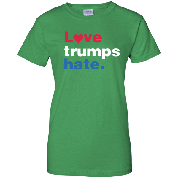 Love Trumps Hate Womens TShirt