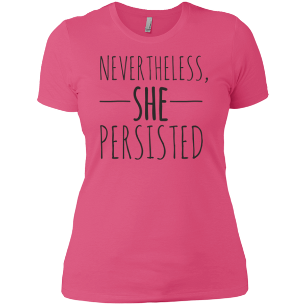 Nevertheless She Persisted (Black Design)