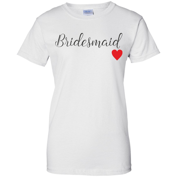 Bridesmaid Tee - Ladies Bridesmaid TShirt - Bridemaid Gifts - Bridesmaid Love