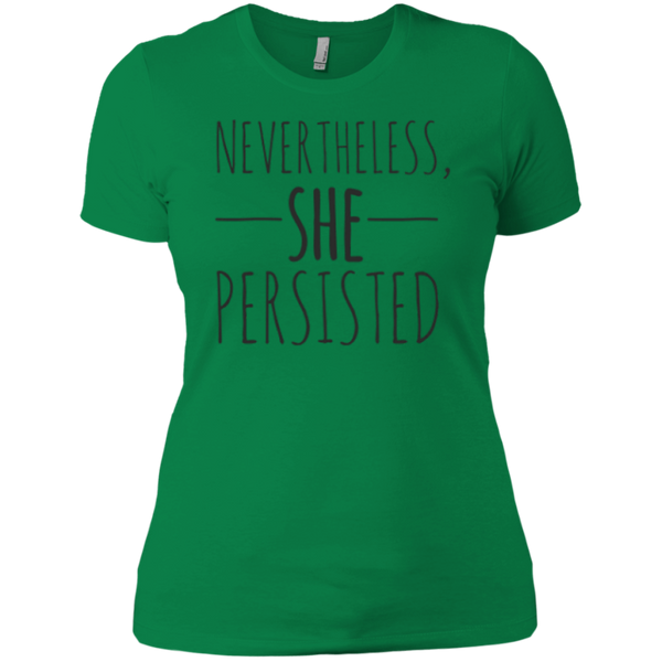 Nevertheless She Persisted (Black Design)