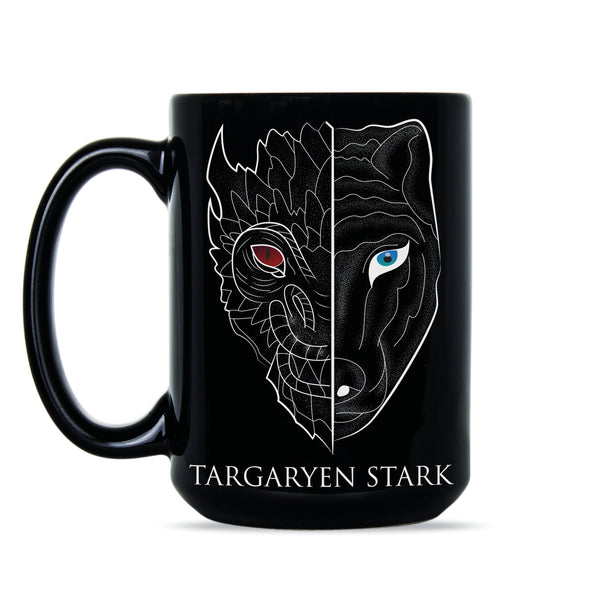 House Stark Mug House Targaryen Mug GOT Dragon Mug Targaryen Stark Wolf Coffee Mug