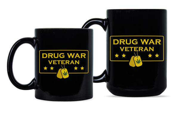 Drug War Veteran Funny Weed Mugs