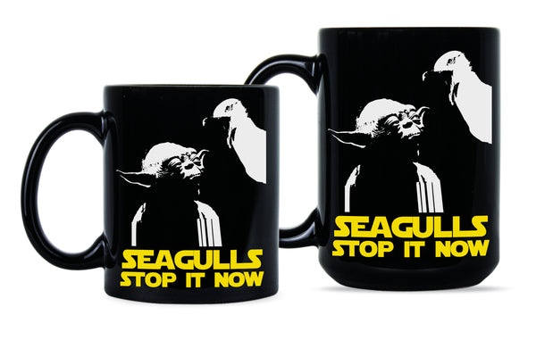 Seagulls Stop It Now Mug