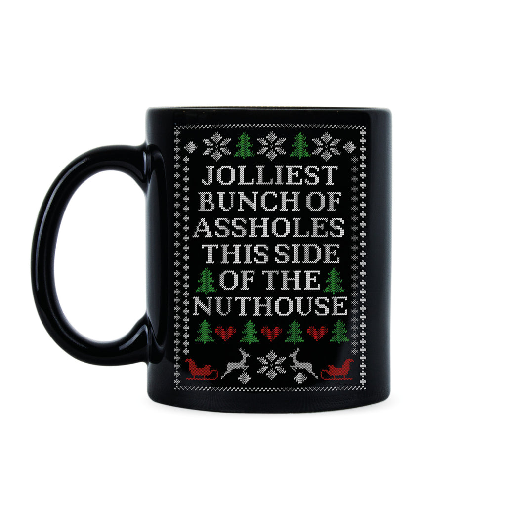 Jolliest Bunch of A-Holes Mug Christmas Vacation Coffee Mug