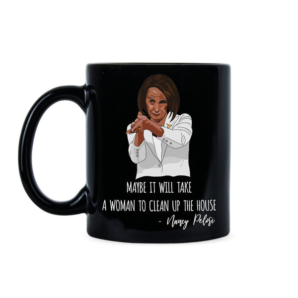Nancy Pelosi Mug Nancy Pelosi Clap Coffee Mug Pelosi Clapback