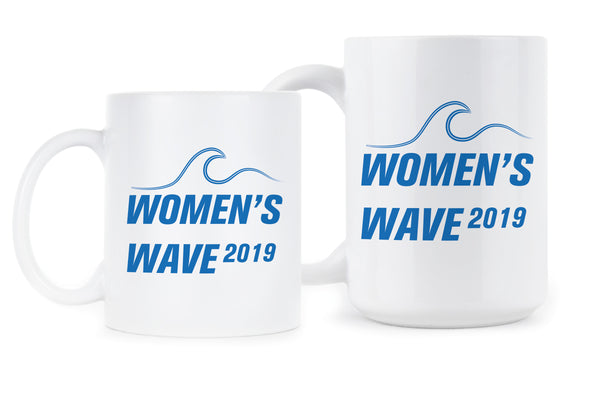 Womens Wave 2019 The Future is Female Mug Vote Democrat 2020