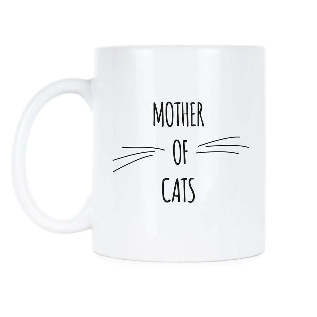 Mother Of Cats Coffee Mug Cat Mom Mug Cat Mama Mug
