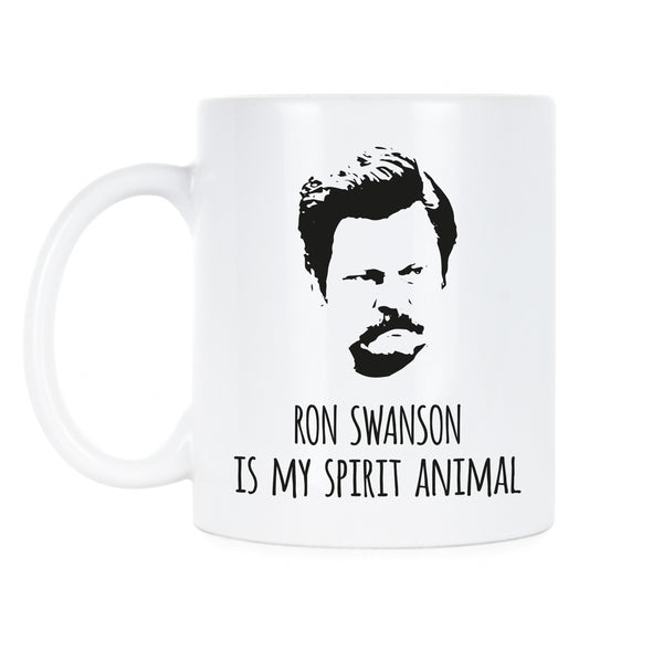 Ron Swanson Is My Spirit Animal Ron Swanson Mug