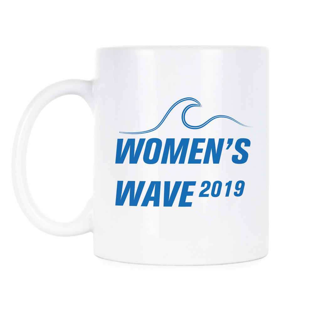 Womens Wave 2019 The Future is Female Mug Vote Democrat 2020