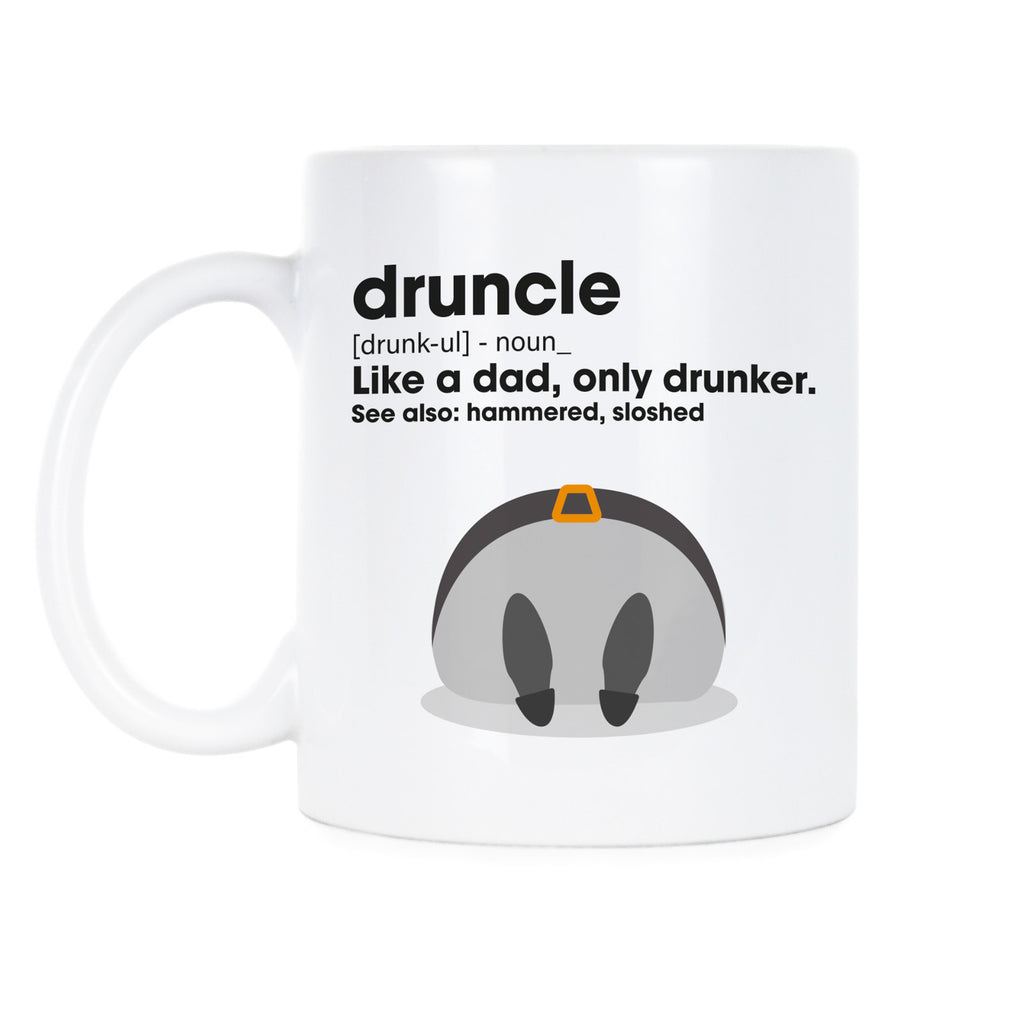 Druncle Mug Drunkle Mug Funny Uncle Mug