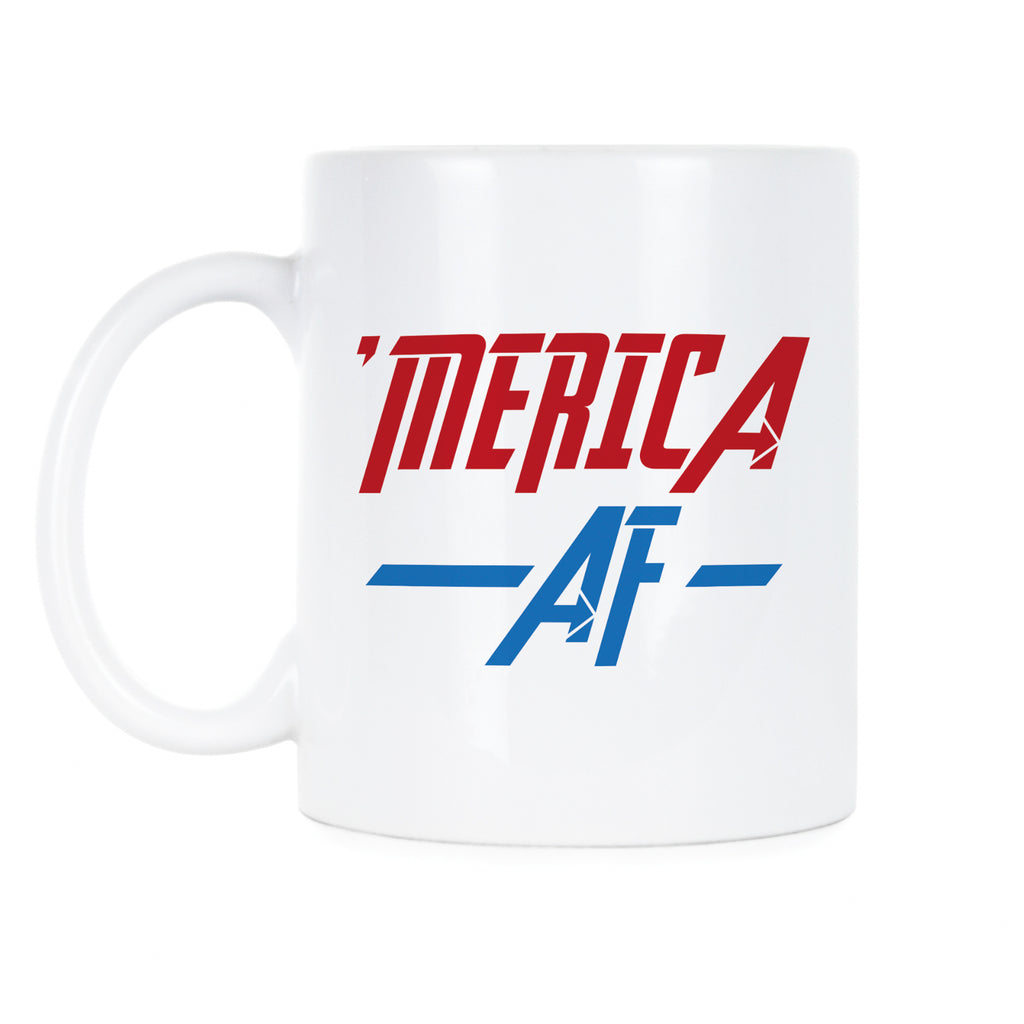 Merica AF Mug Merica Mug America AF Coffee Mug Funny America Mugs