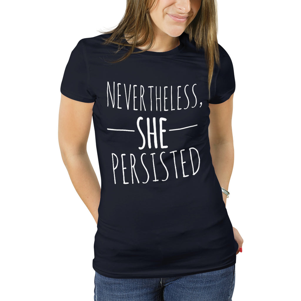 Nevertheless She Persisted (White Design)
