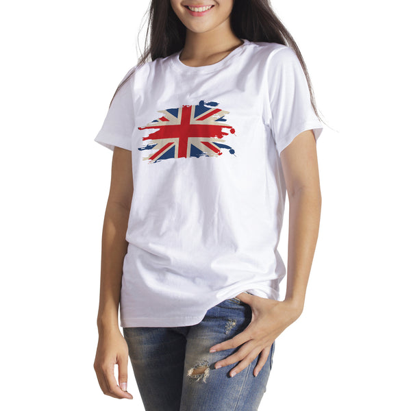 Union Jack Tshirt British Flag Shirt United Kingdom Flag Shirt