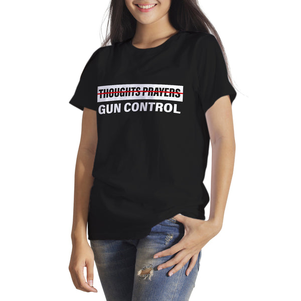 Anti NRA Shirt Gun Control Tshirt Gun Control Not Thoughts Prayers Protect Kids Not Guns Tee