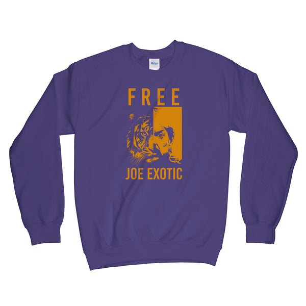 Free Joe Exotic Sweatshirt Tiger King Sweatshirt